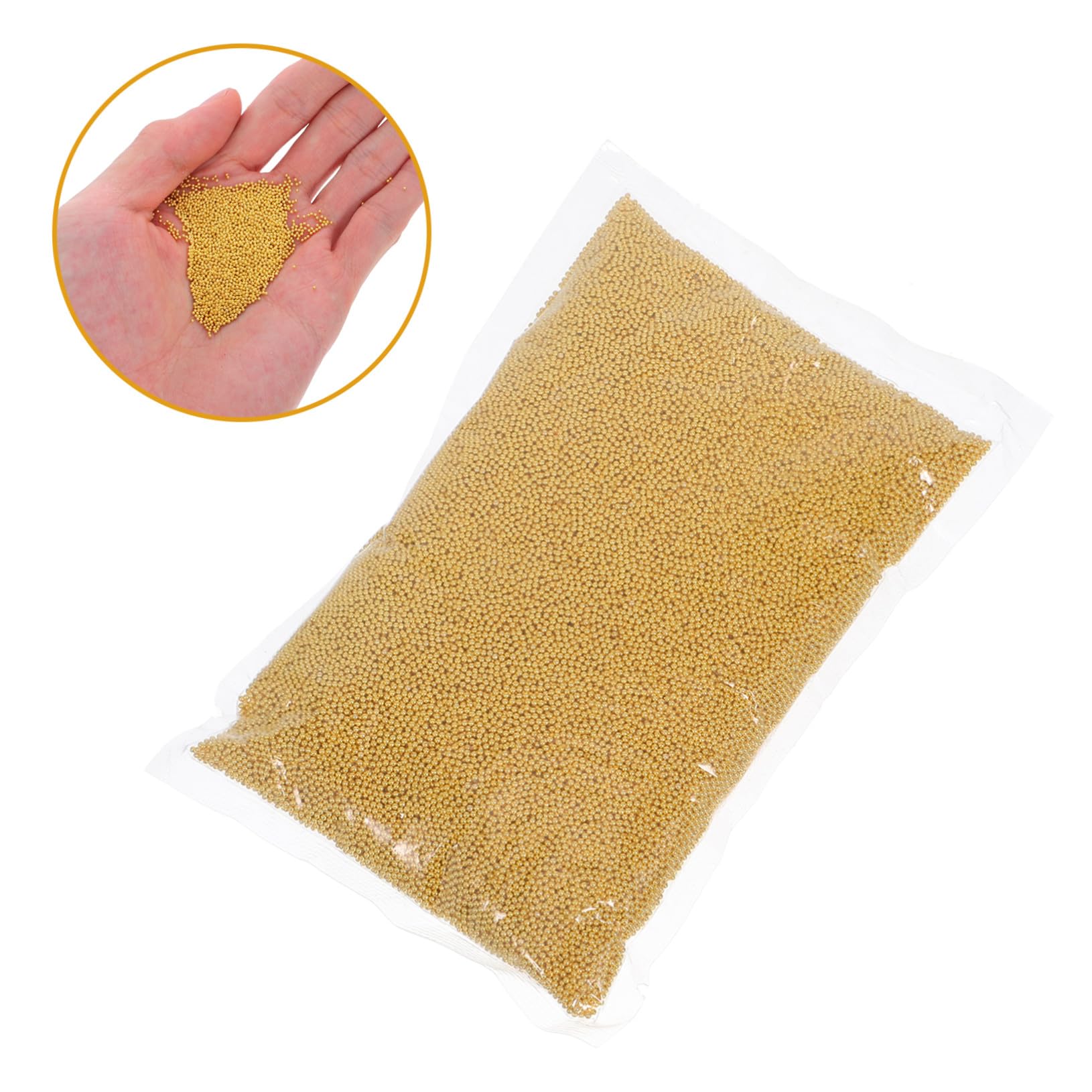 Beavorty Accessori Per Unghie Arredamento Per Unghie Per Da Te Da Donna Rotonde Nail Art Metallo D'oro