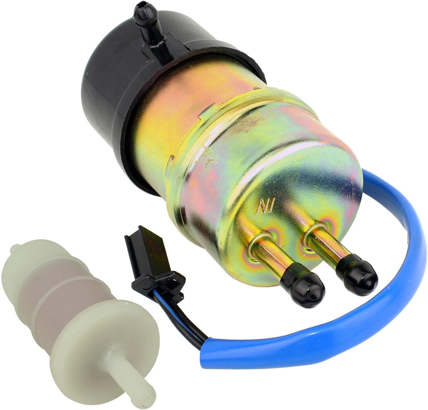 Caltric Fuel Pump and Filter Compatible with Honda GL1200I Goldwing 1200 Interstate 1984 1985 1986