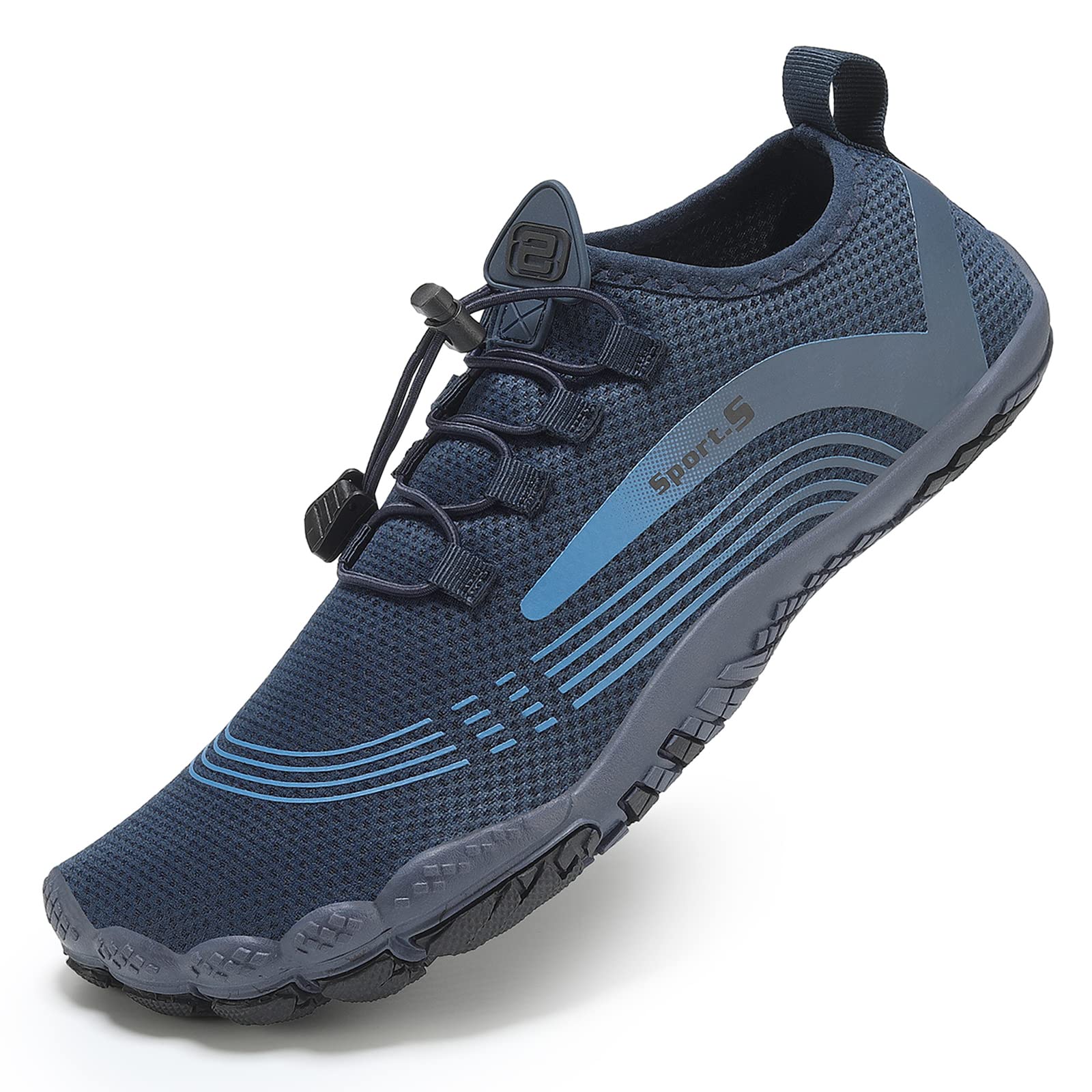 OUSIMENWater Shoes Womens Mens Quick-Dry Non-Slip Soft Barefoot Swimming Shoes for Pool Beach Aqua Sports Outdoor Surf Water Park Yoga Shoes