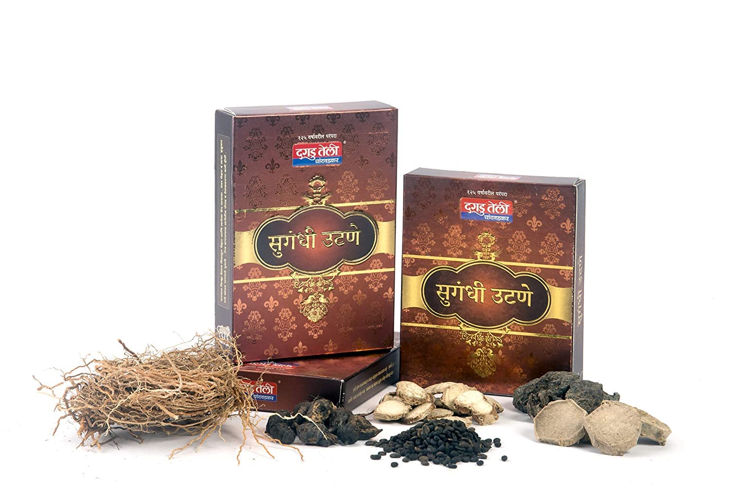 Dagadu Teli Sugandhi Utane/Ubtan (80 Gram) - Pack of 2