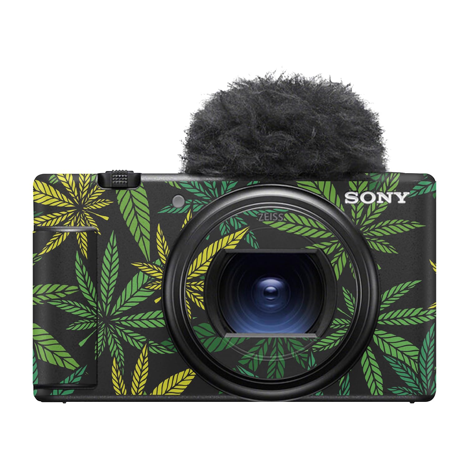 Camera Skin Compatible with Sony ZV-1 Mark II (2023) - Cannabis Culture - Premium 3M Vinyl Protective Wrap Decal Cover - Easy to Apply | Crafted in the USA by MightySkins