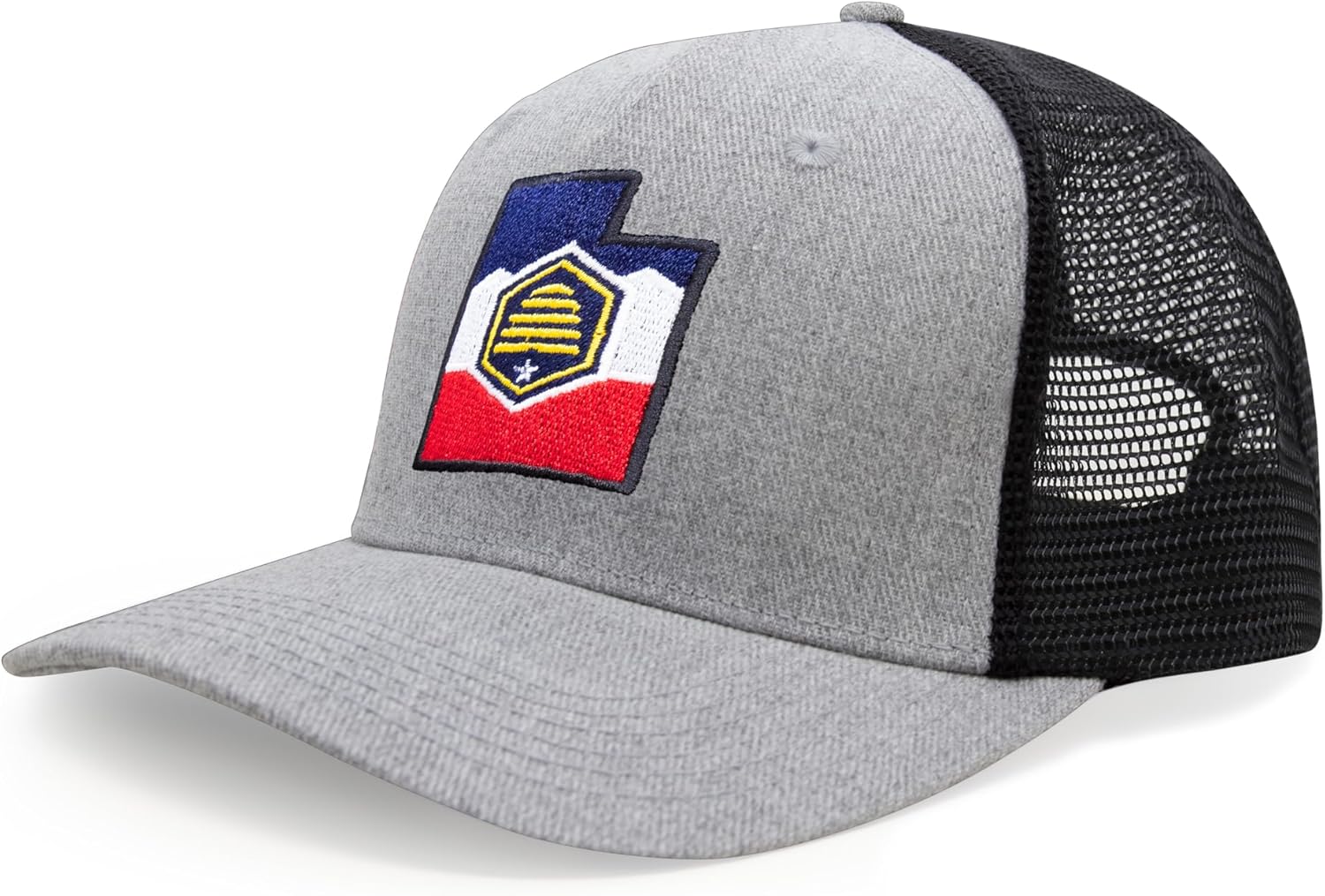 International Tie Stateline Flag Hat for Men and Women - Snapback Trucker Baseball Cap