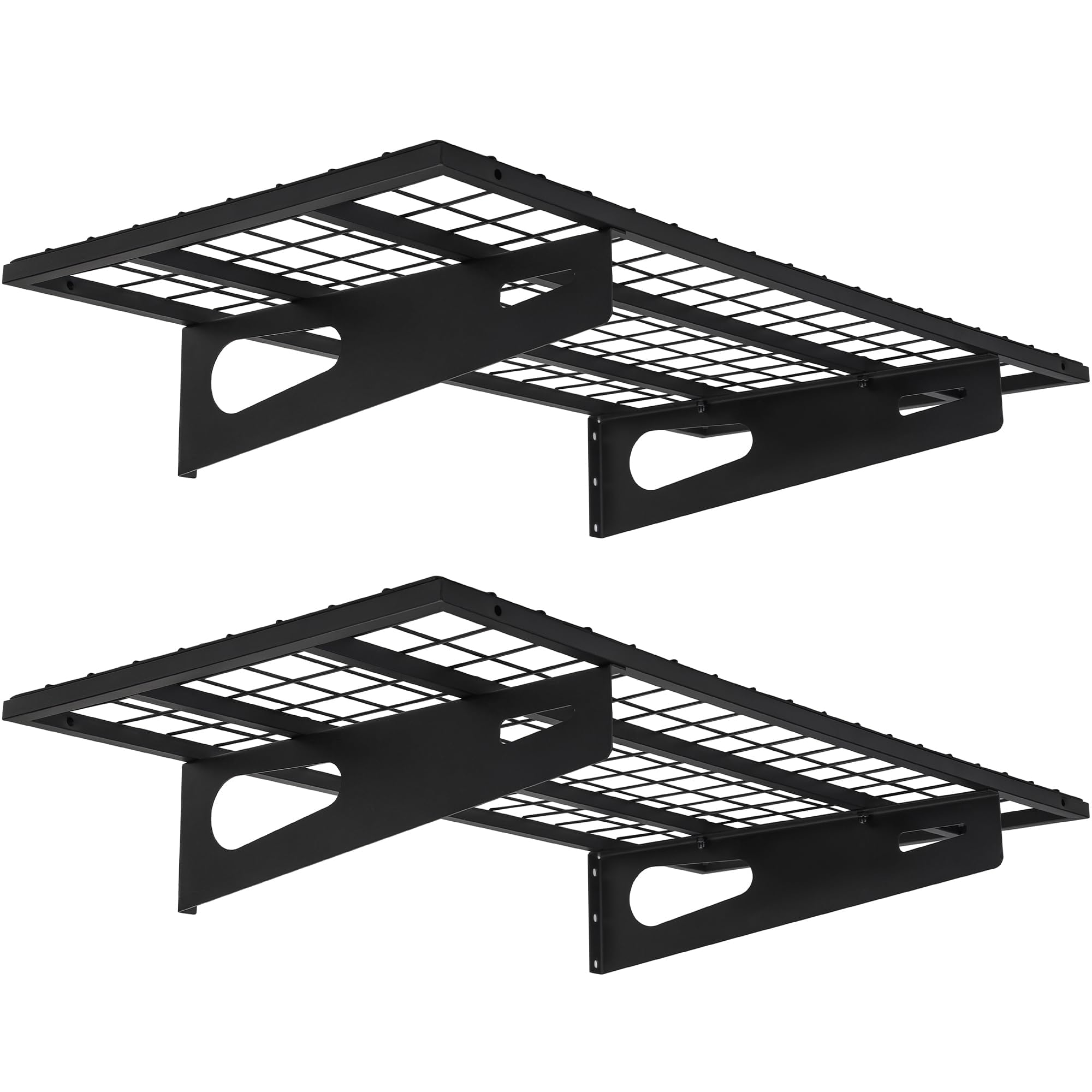 Jowkou Garage Wall Shelving, Garage Shelving Shelves Wall Mounted, Over Door Storage Rack