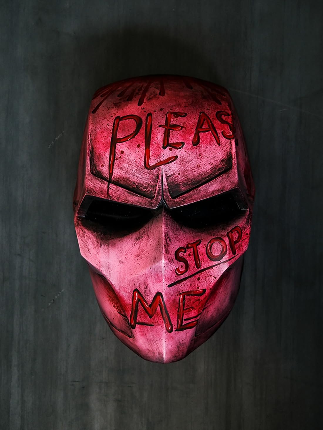 Custom Airsoft Mask Outdoor Tactical Full Face Protective BB Gun Halloween Costume Party Cosplay Motorcycle Please Stop Me A03