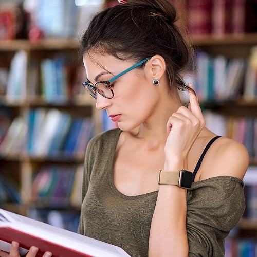 Miniatura 6 de Lerobo Correa trenzada compatible con Apple Watch Series 10, 9, 8, 7, 1.811 in, 1.772 in, 1.614 in, Ultra 2, 1.929 in, Series 6, 5, SE, 1.732 in,