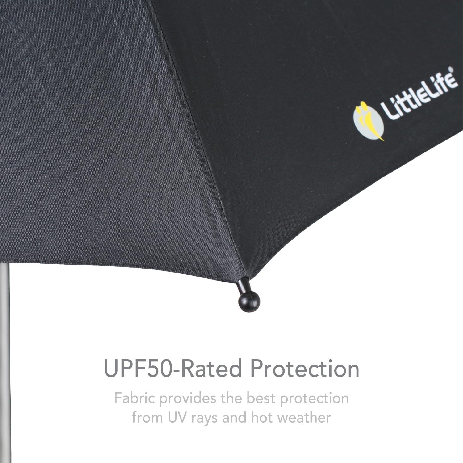 LittleLife Parasol universel pour poussette et poussette, protection solaire UPF40 pour bébé et nourrisson