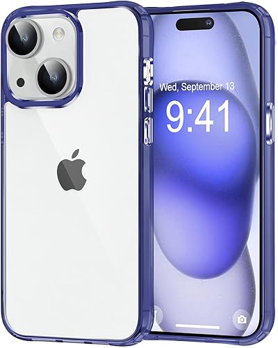 Vista 31 de MOCCA Funda transparente compatible con iPhone 15, no amarillea, compatible con carga inalámbrica, delgada, a prueba de golpes, transparente, a