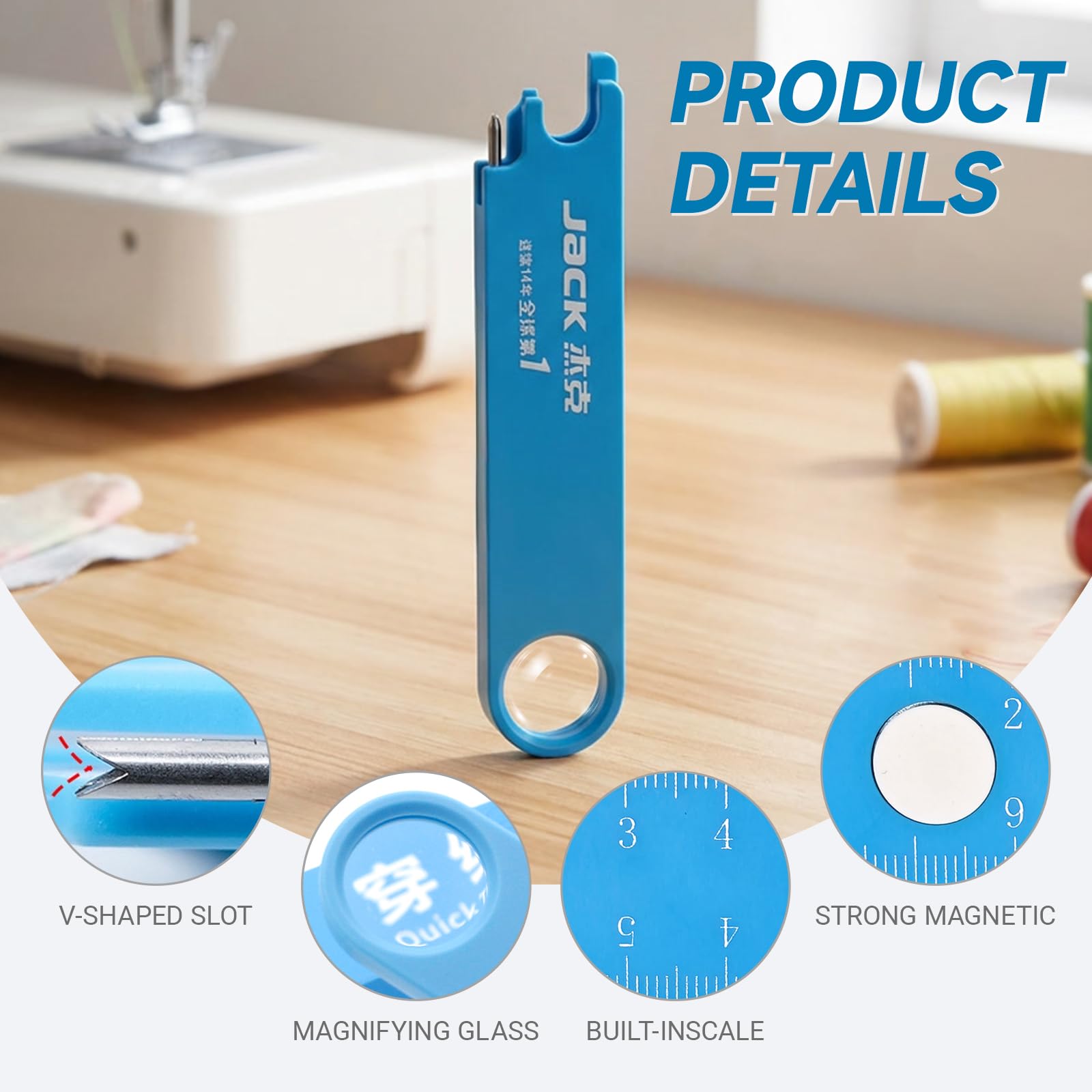 Jack Quick Needle Threader - Easy Sewing! -2