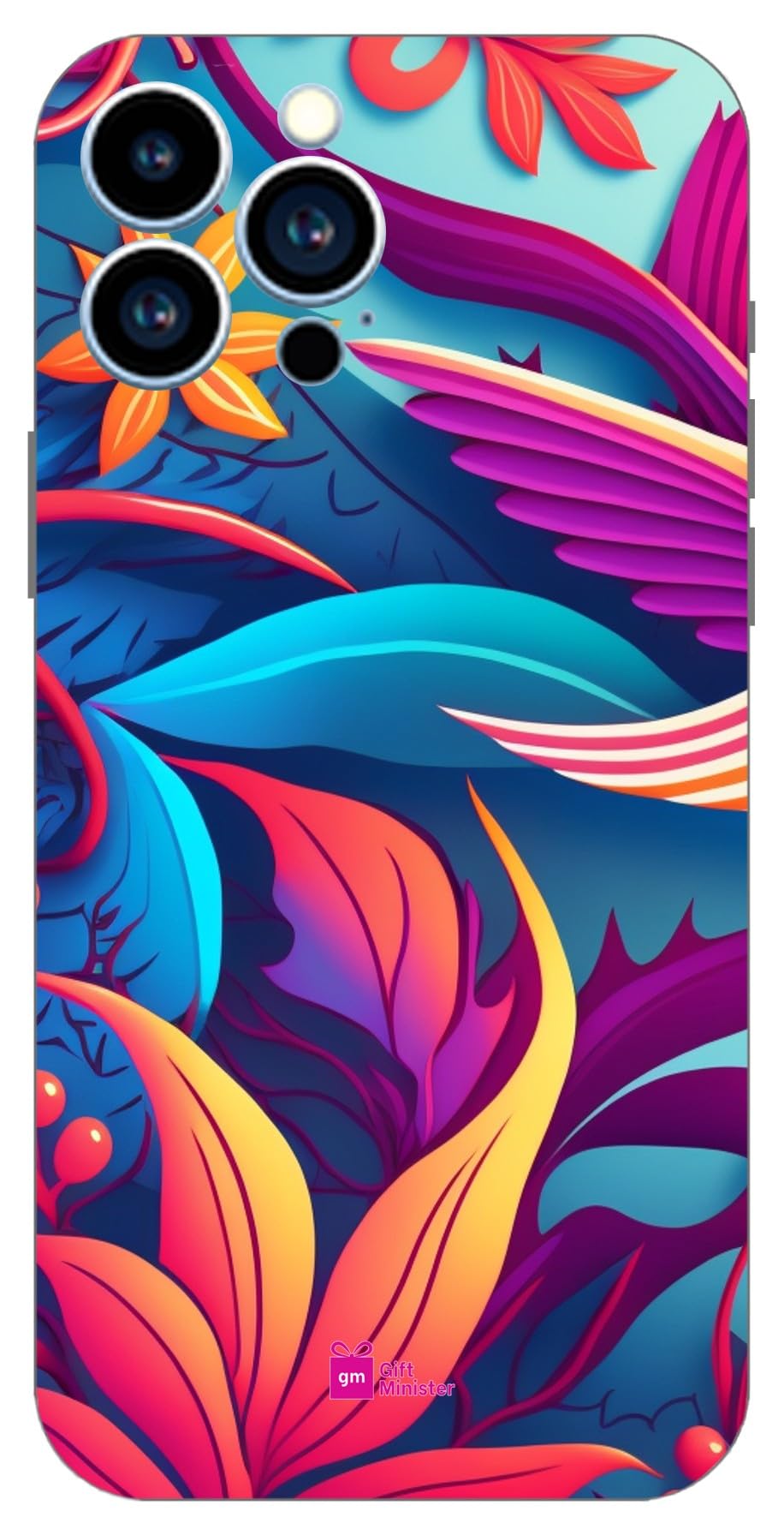 Gift Minister Soft Designer Mobile Case for Apple iPhone 13 Pro Max Back Cover Honey Dew - Whitey Pattern Art Scratch Resistant Lightweight Flexible Protective Dustproof Camera Protection 1Pcs 1701S