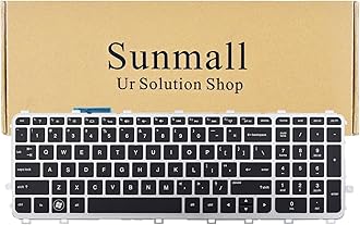 Laptop Backlit Keyboard Replacement Compatible with HP Envy 15-J000 15T-J100 15Z-J100 15-Q 15T-Q 17-J 17T-J000 17T-J100 M7-J.Touchsmart M6-N US Layout with Backlight