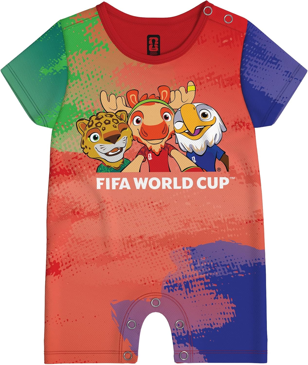 Outerstuff FIFA World Cup S/S Mascots Jersey Creeper