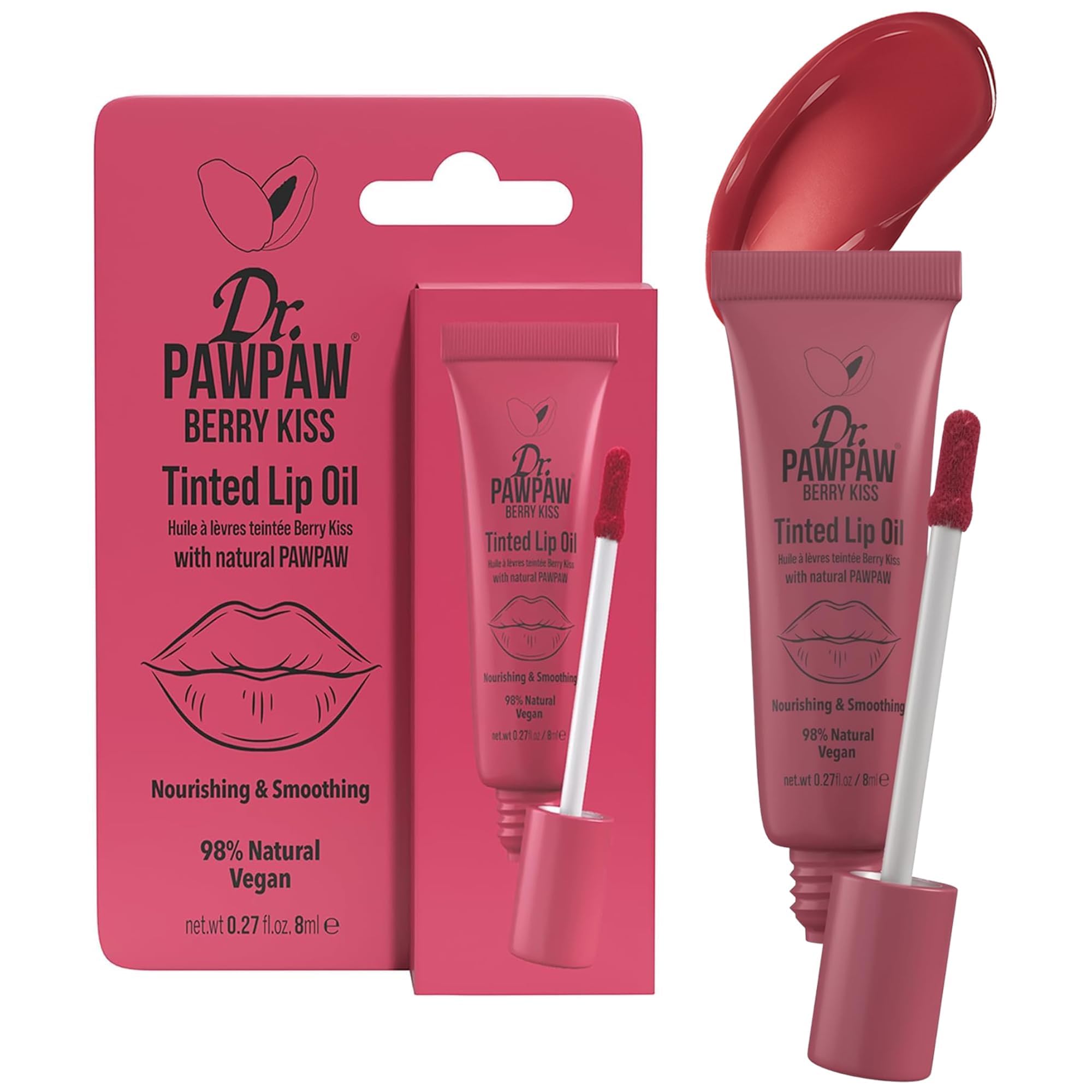 Dr.PAWPAW Berry Kiss Tinted Lip Oil 8ml