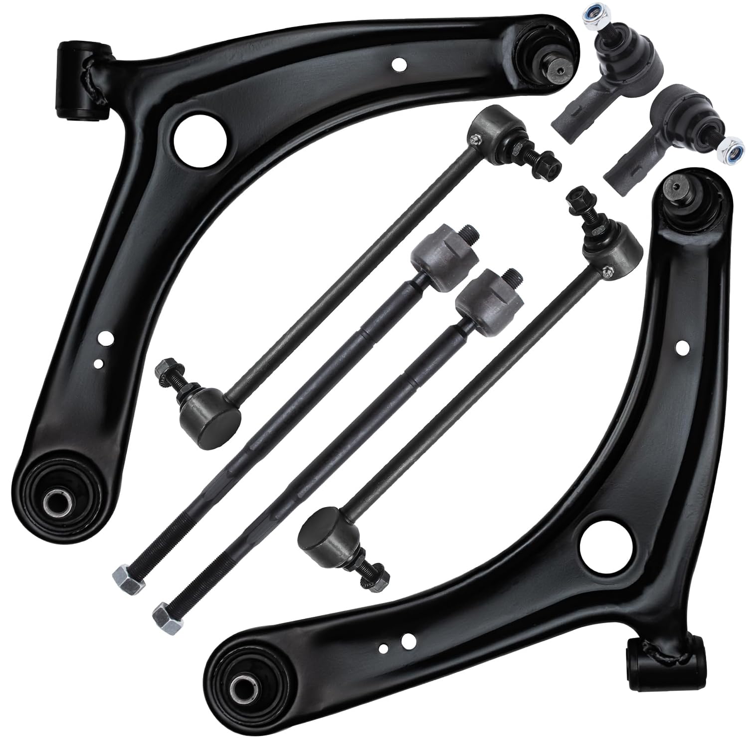 Detroit Axle - 8pc Front End Kit for 2007-2017 Mitsubishi Outlander