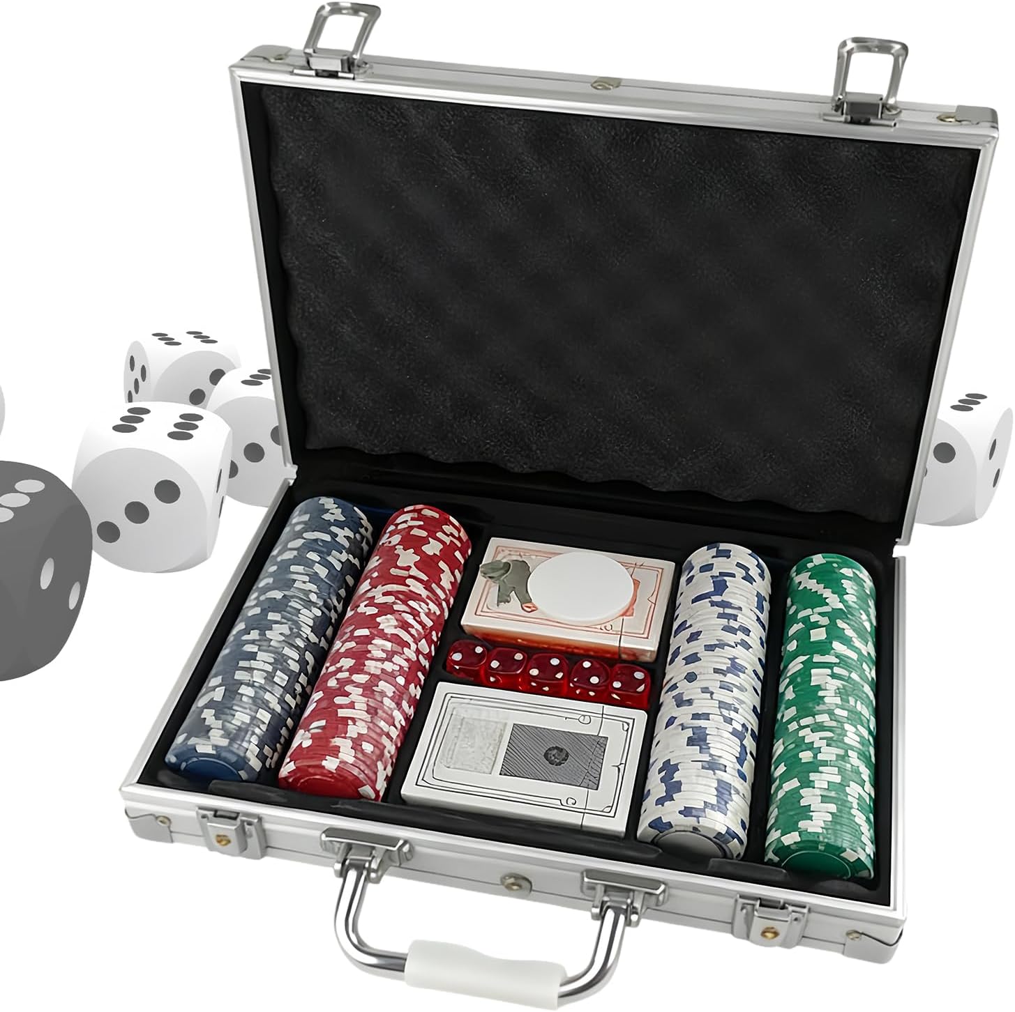 デッドストック 本革 イタリア製 ポーカーセット アンティーク デッド