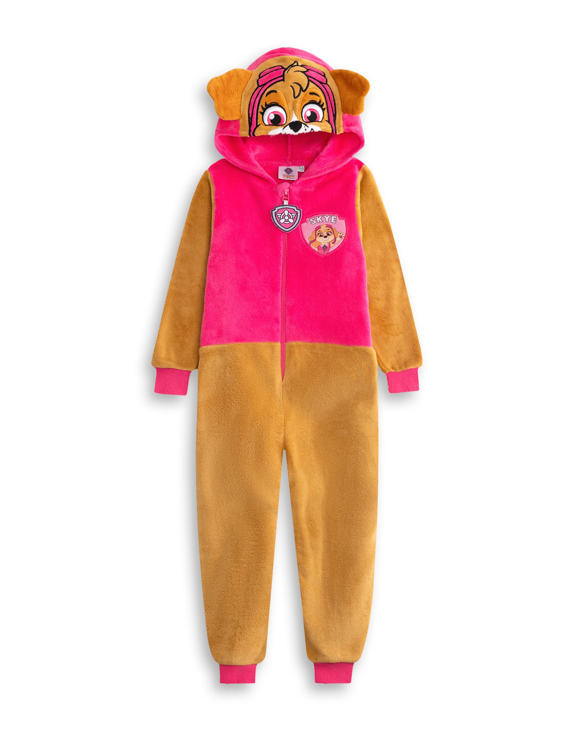 Paw Patrol (5-6 Years) Onesie (Girls Multicoloured)