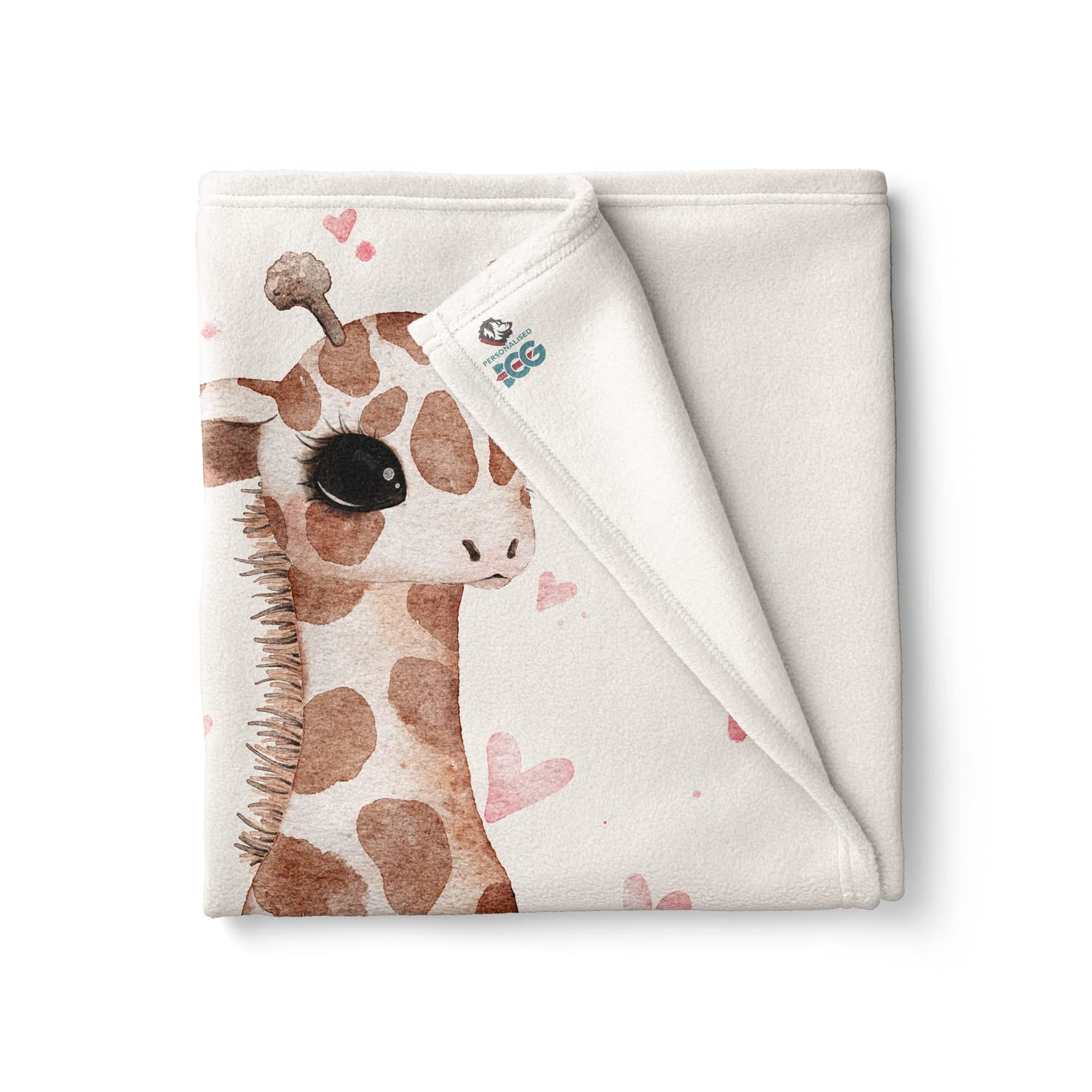 Coperta Personalizzata Per Neonati Con Stampa Animali - Polar Minky Super Morbida