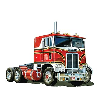 amt 1/25 ホワイト フレイトライナー Amazon | AMT 1/25 ホワイト・フレイトライナー SC/DD キャブ