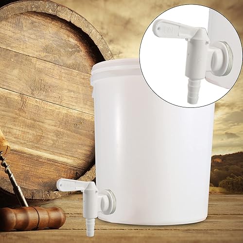 Miniatura 3 de GwenB - Grifo de repuesto para cubo de embotellado de plástico, grifo de cerveza de 1 pulgada, para cerveza casera, cubo de fermentación,