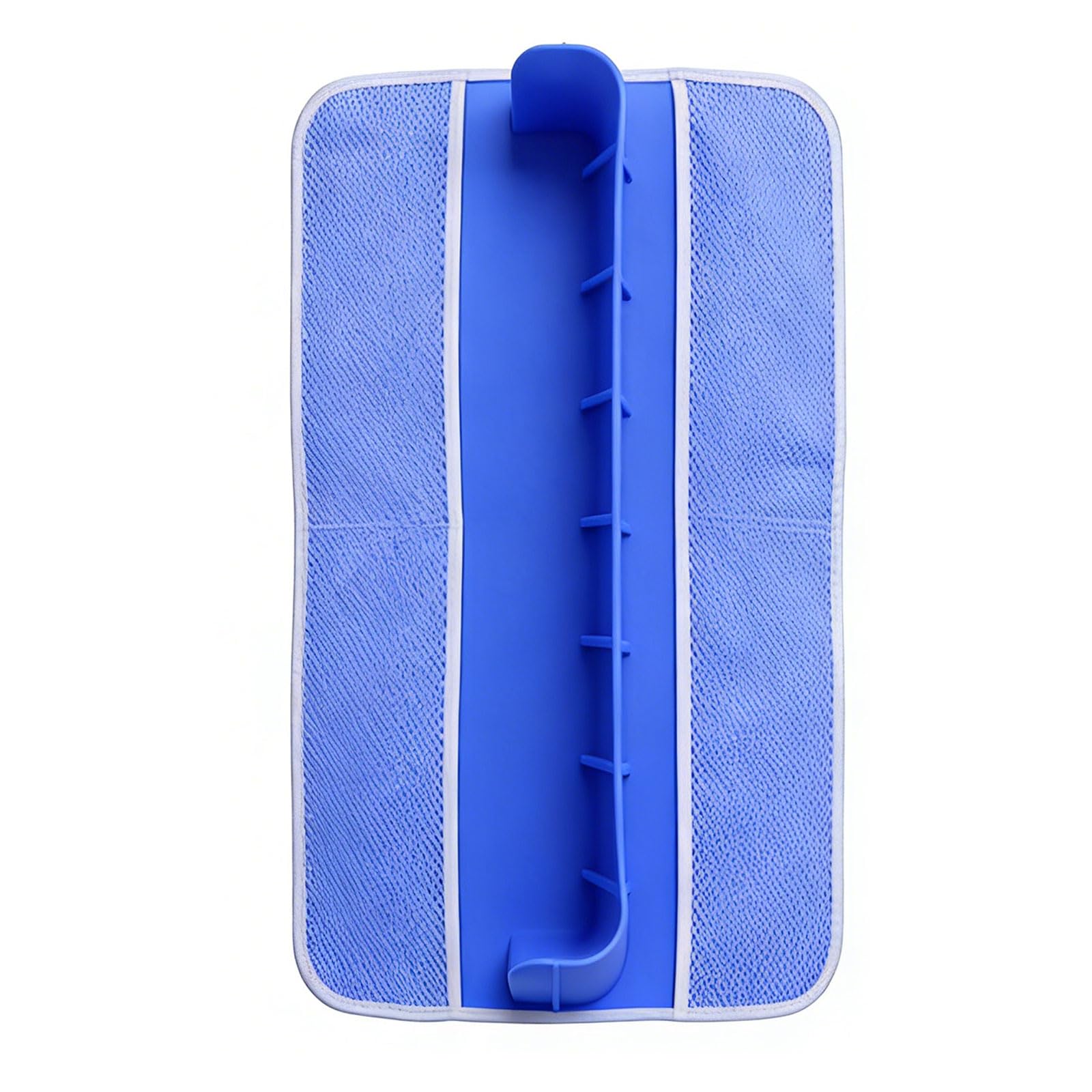 ZBIianxer Spill Proof Bathtub Divider Silicone Splash Guard with Meshes Pocket Toy Storage Rack with Suction Cup Extra Long Nonslip Bathtub Splash