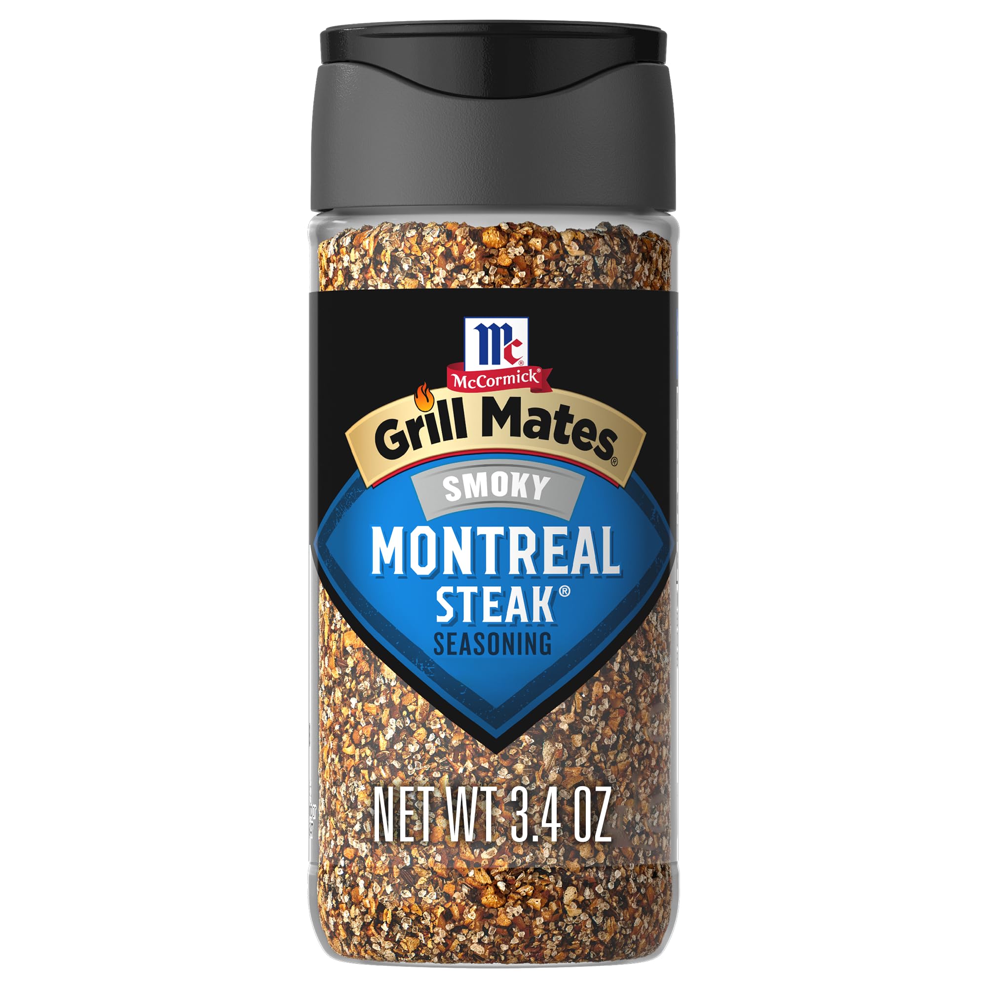 McCormick Grill Mates Smoky Montreal Steak Seasoning, 3.4 Oz