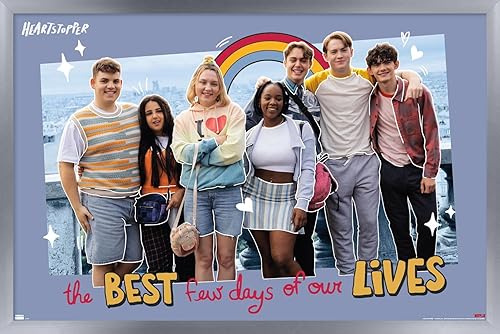 Trends International Netflix Heartstopper Temporada 2 - Póster de pared de los mejores días