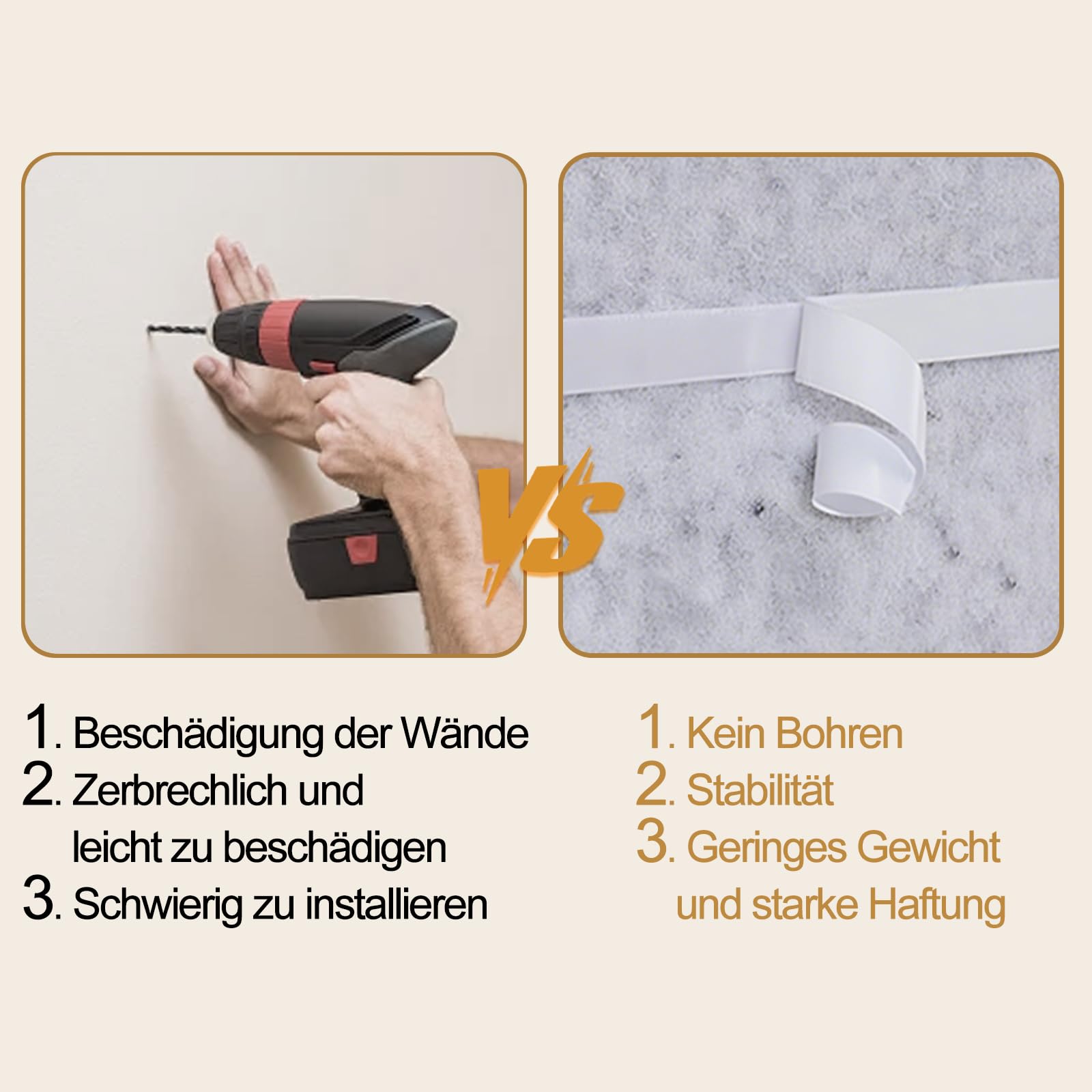 Große Pinnwand Selbstklebende Filz 40x80cm - Mit 35 bunten Nageln - Selbstklebende Filz-Steckplatte mit Klebefasern zur Wanddekoration in der Kinderküche, Schule & DIY, Memo, Bild und Ereignis,Grau