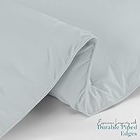 Vista 7 de Utopia Bedding - Edredón acolchado con inserto para edredón, edredón acolchado con pestañas en las esquinas, edredón acolchado alternativo con Gris