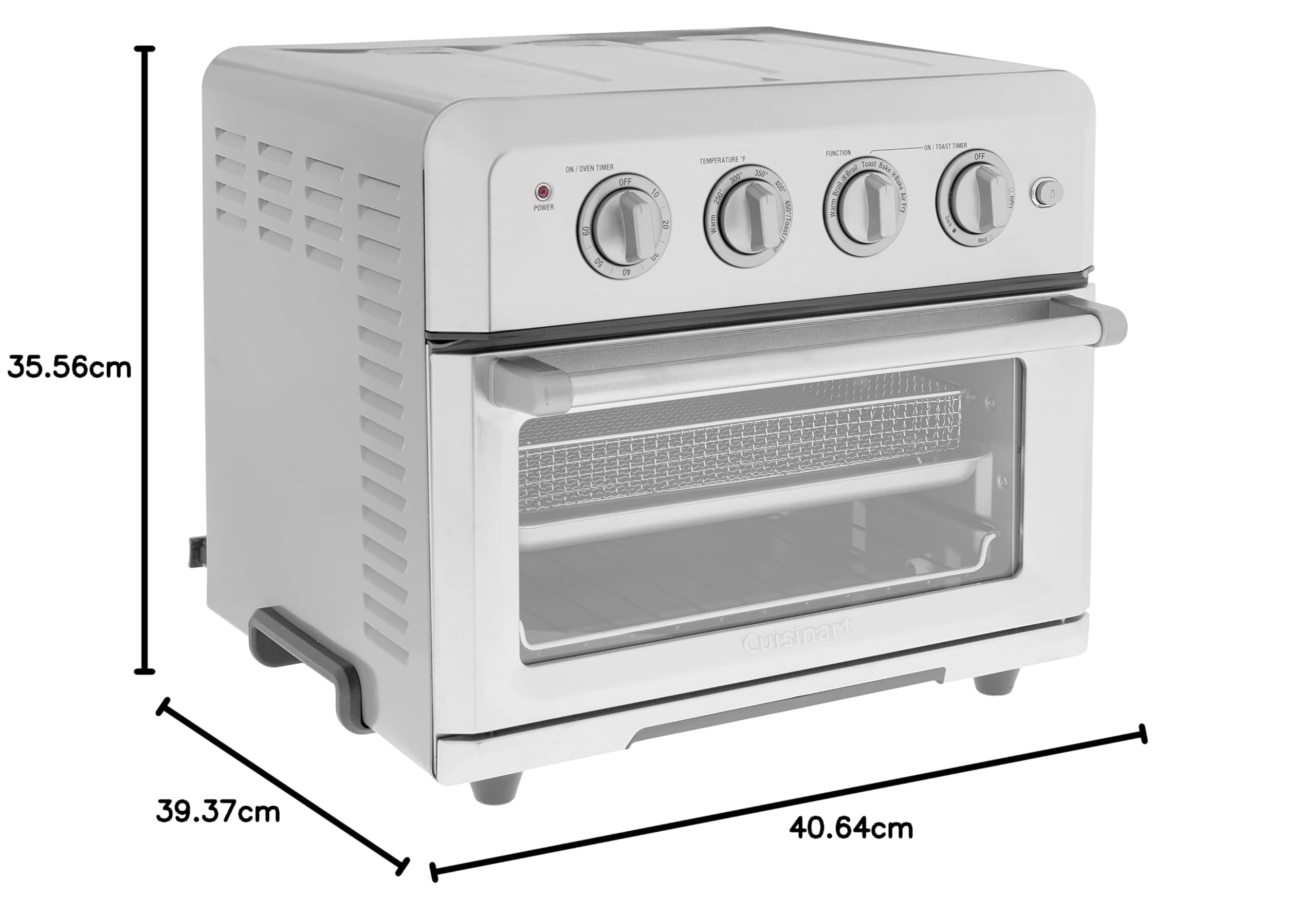 Cuisinart トースター Cuisinart Convection Toaster Oven Airfryer Combo, 6-in-1 1800