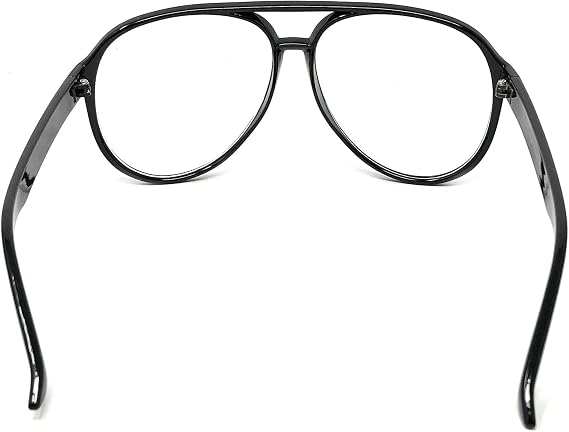 Adult Size 70's Style Plastic Aviator Sunglasses