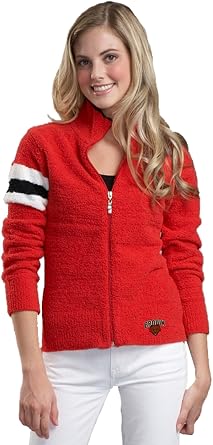 NCAA Brown Bears Kashwere U 3-Tone Motorcycle Jacket