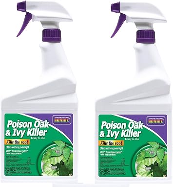 Bonide B07CG8XHC3 Products 506 Poison Ivy and Oak Killer, 32-Ounce-2 Pack, Multicolor
