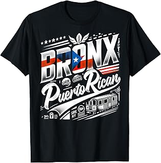 Bronx Puerto Rican New York Latino Puerto Rico T-Shirt