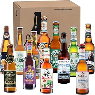 Kalea | Probierset | 12 x0,33l ausgewählte Bierspezialitäten | Biergeschenk für alle Bierliebhaber