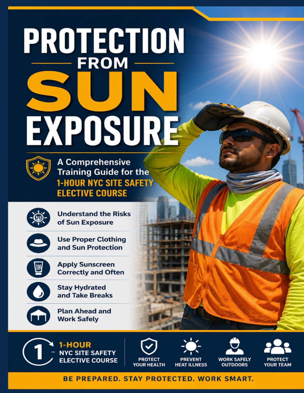 Protection from Sun Exposure: A Comprehensive Training Guide for the 1-Hour NYC Site Safety Elective Course