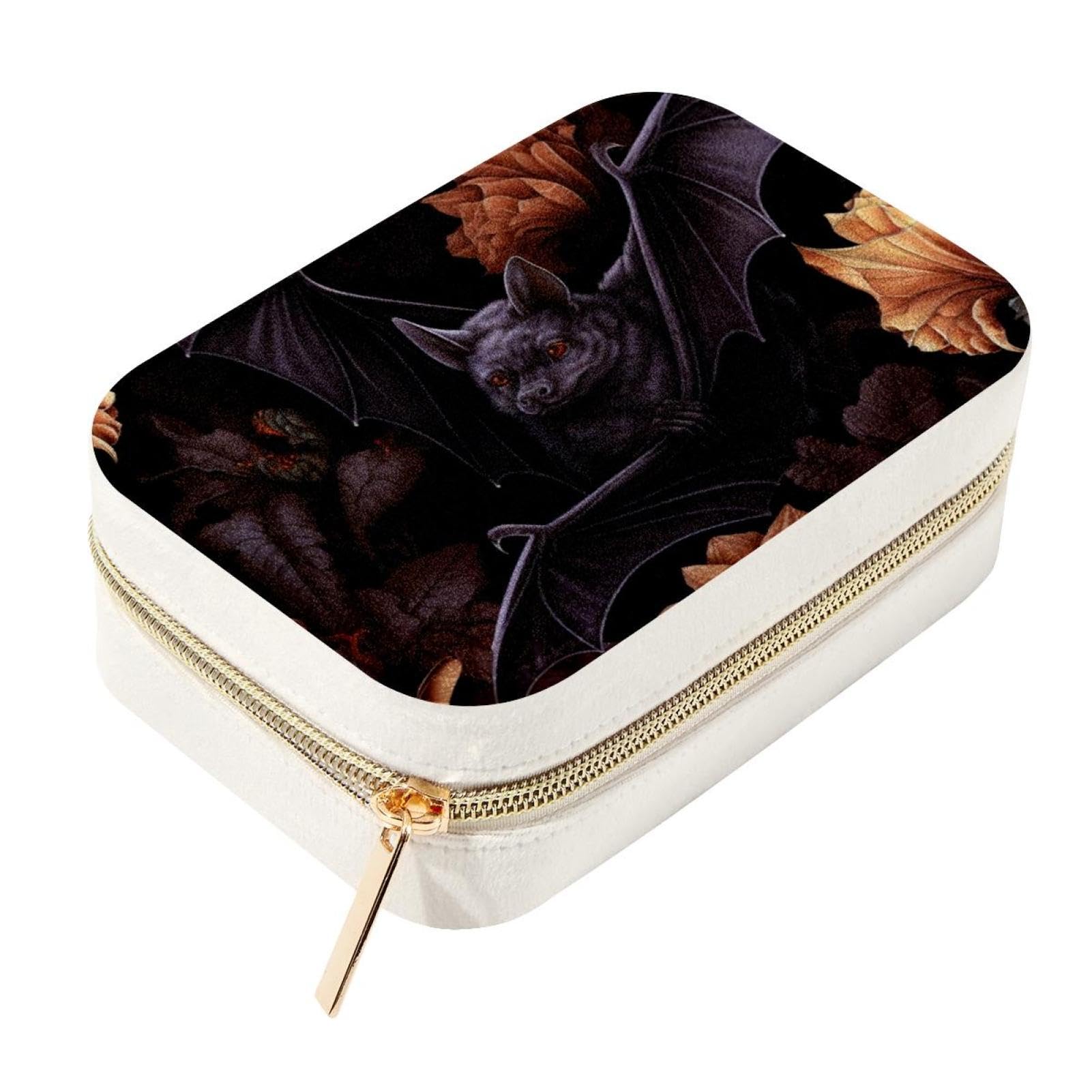 Joyero portátil de murciélago ideal como regalo de dama de honor para niñas
