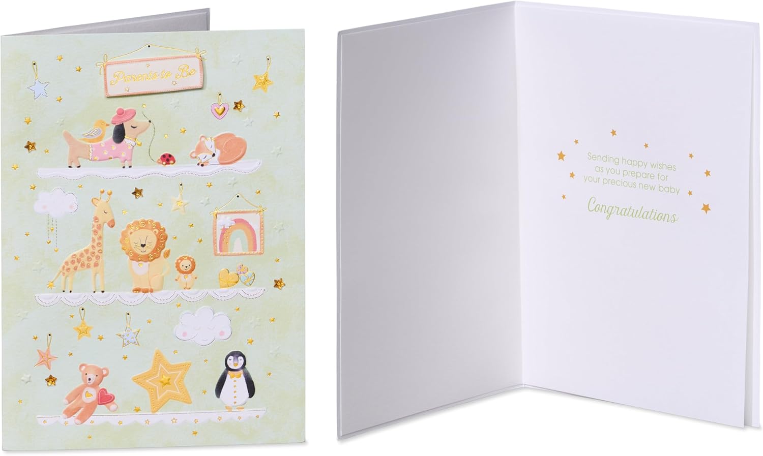 Papyrus Baby Shower Card Assortment with Decorative Box, 6-count - Designed by Turnowsky