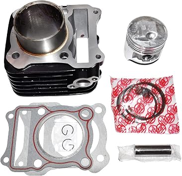 Cylinder Piston Rings Gasket Compatible With SUZUKI LT125 125CC
