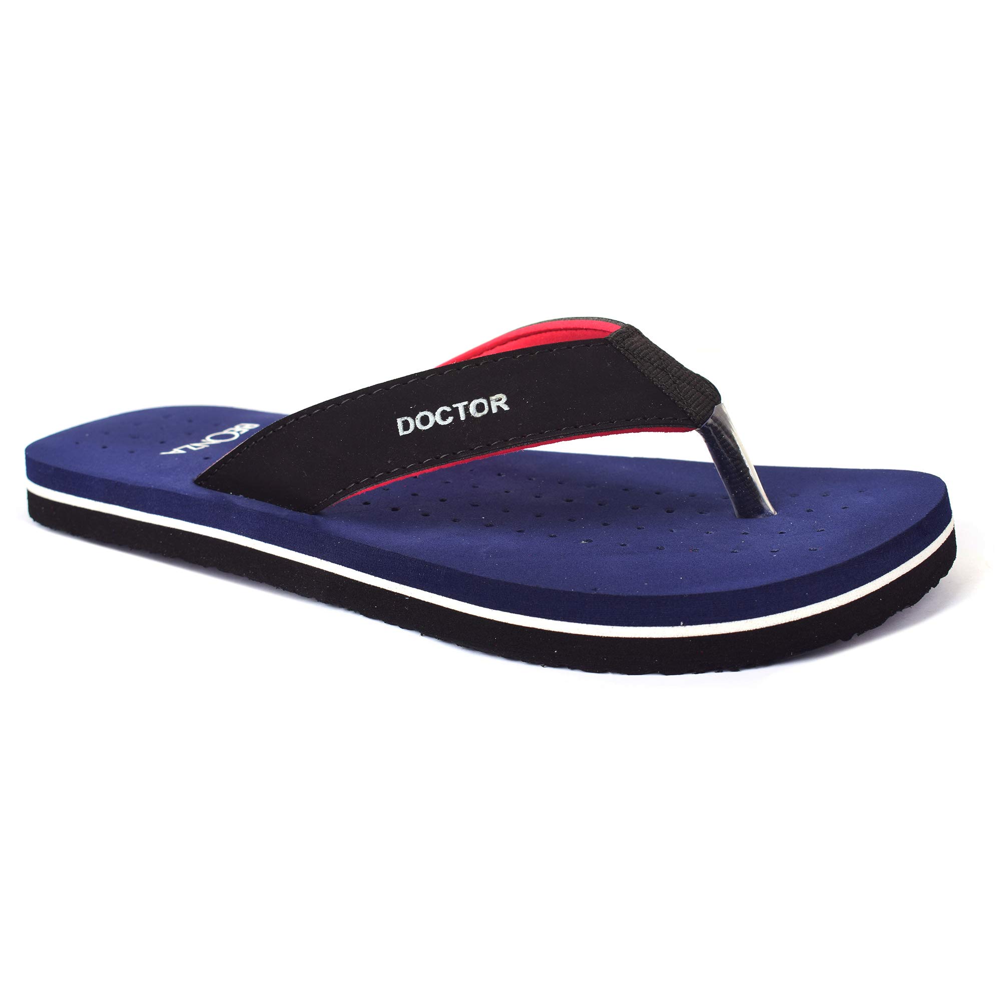 BEONZA Slipper Ortho Care Orthopaedic and Diabetic Comfort Doctor Slipper, Dr. Slipper, Flip-Flop, Slides and House Slipper for Mens Blue (B08V4XJGGT) Amazon Price History, Amazon Price Tracker
