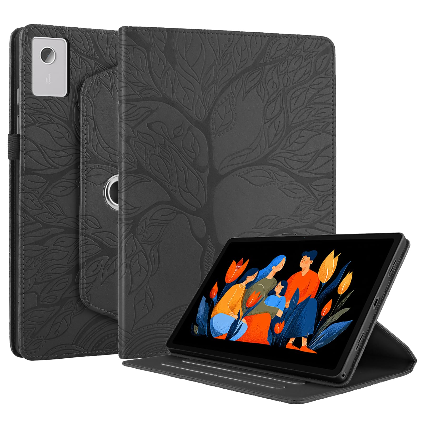 Samsung Galaxy Tab A9 Plus hoes 11 inch Hoesje Case Cover Bookcase 360