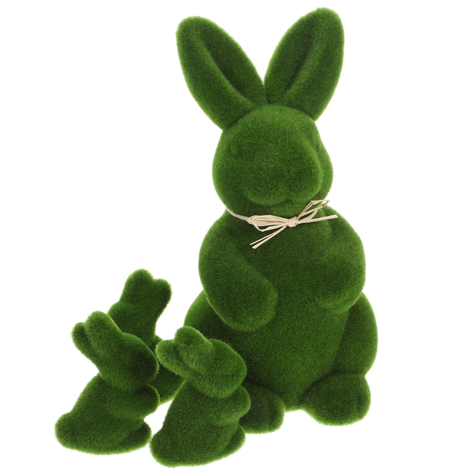 ULTECHNOVO 12pièces Décoration De Pâques Lapin Mousse Simulé pour Bureau Mariage Et Bureau Ornement De Table Adorable pour Salon Et Chambre