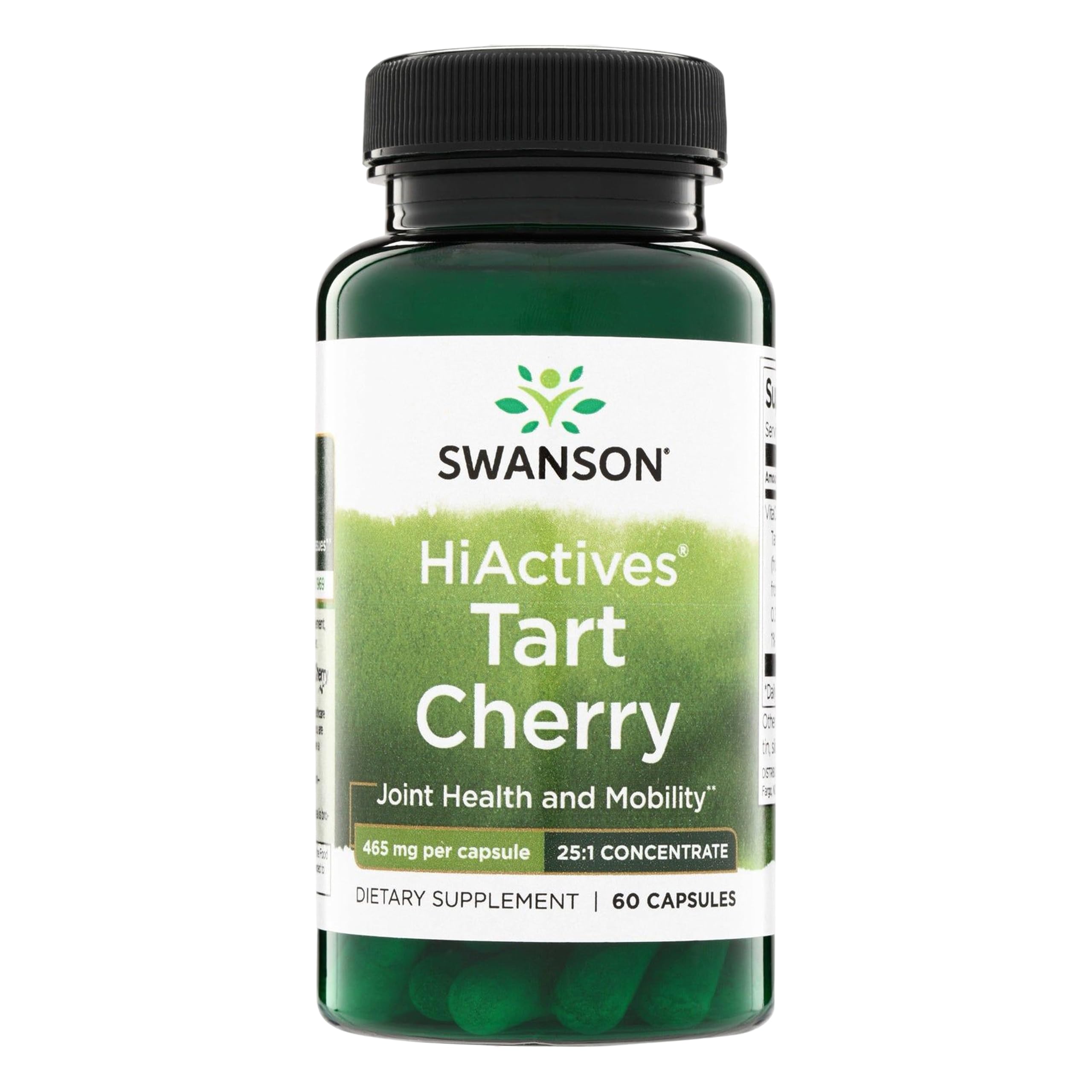 HiActives Tart Cherry, 465mg - 60 caps