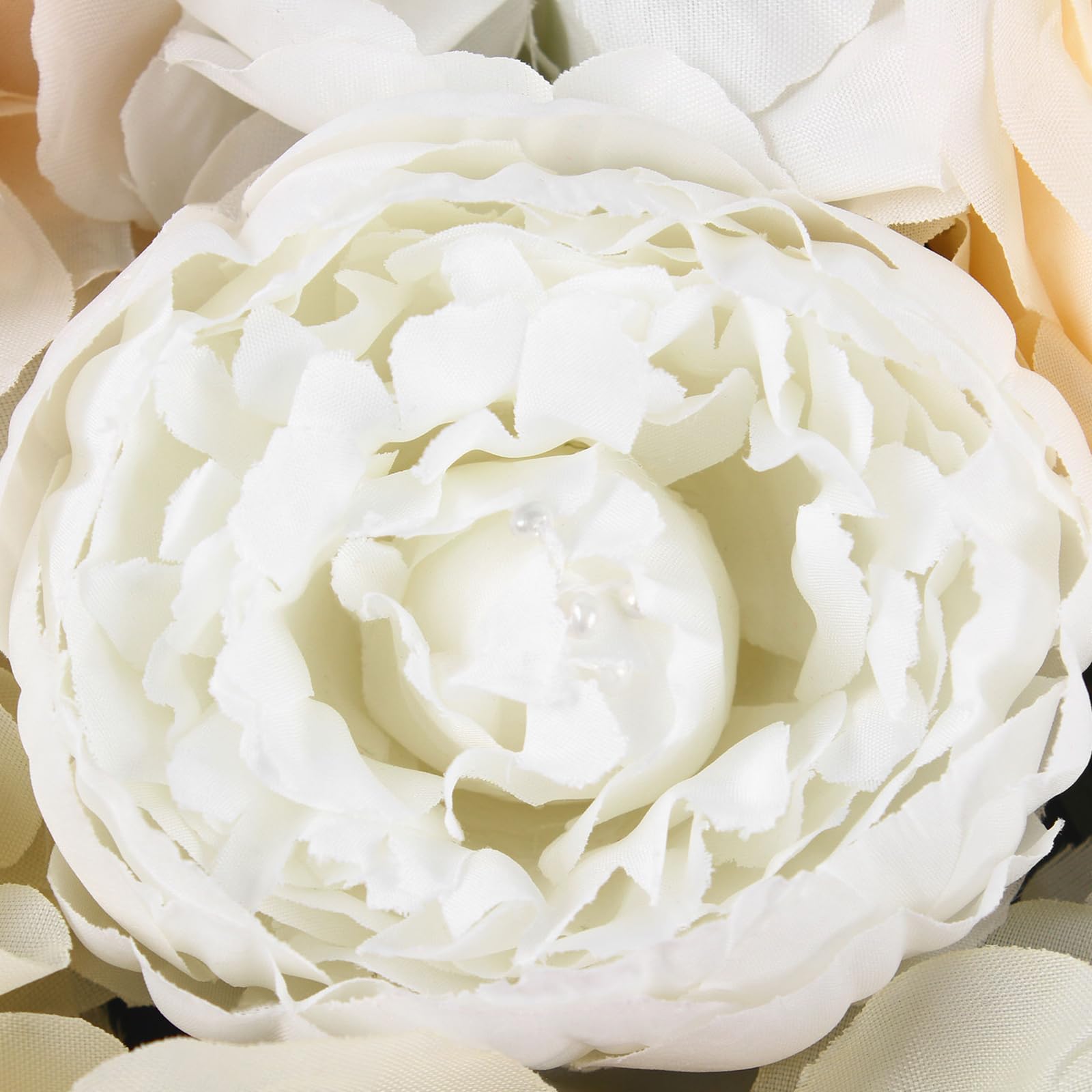 6 Stück Künstliche Blumen Wandpaneele 40X60Cm Künstliche Blumenwand | Kunstblumen Deko Rosenwand Realistische, Seidenstoff, DIY-Dekoration Für Verschiedenen Anlässen, Geschenk