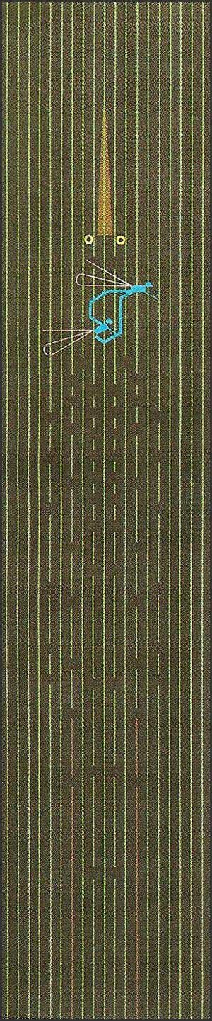 Charley Harper Lithograph "Who Can Hide Better'n a Bittern?"