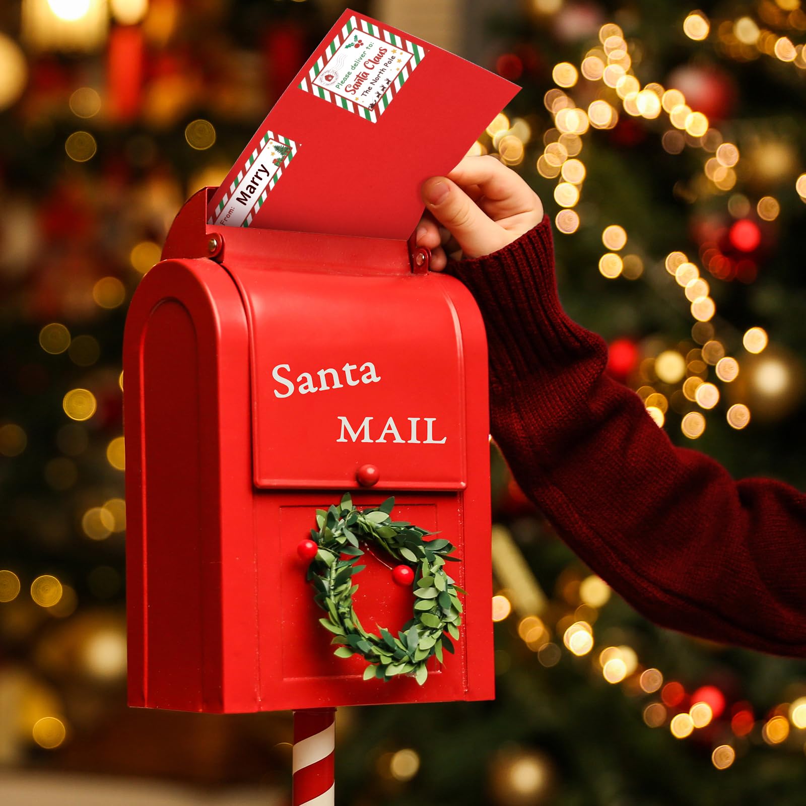 Amazon.com : Letter to Santa Christmas Wish List Writing Kit