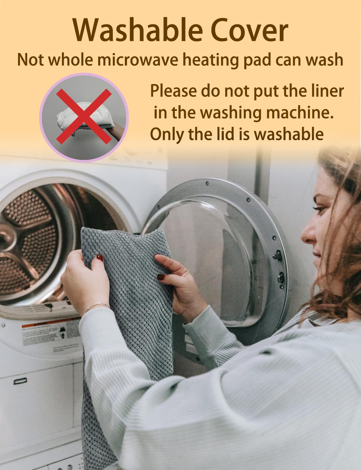 Microwave Heating Pad 8x17 Microwavable Heat Pad For Cramps Back