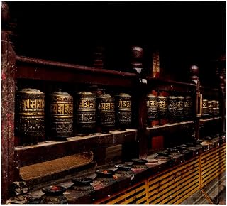 3dRose 11x12 Wash Cloth for Face and Body - Buddhist Prayer Wheels Made of Metal in Kathmandu Nepal Temples
