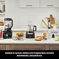 Vista 6 de Braun FP3101BK Easy Prep - Procesador de alimentos de 8 tazas, color negro