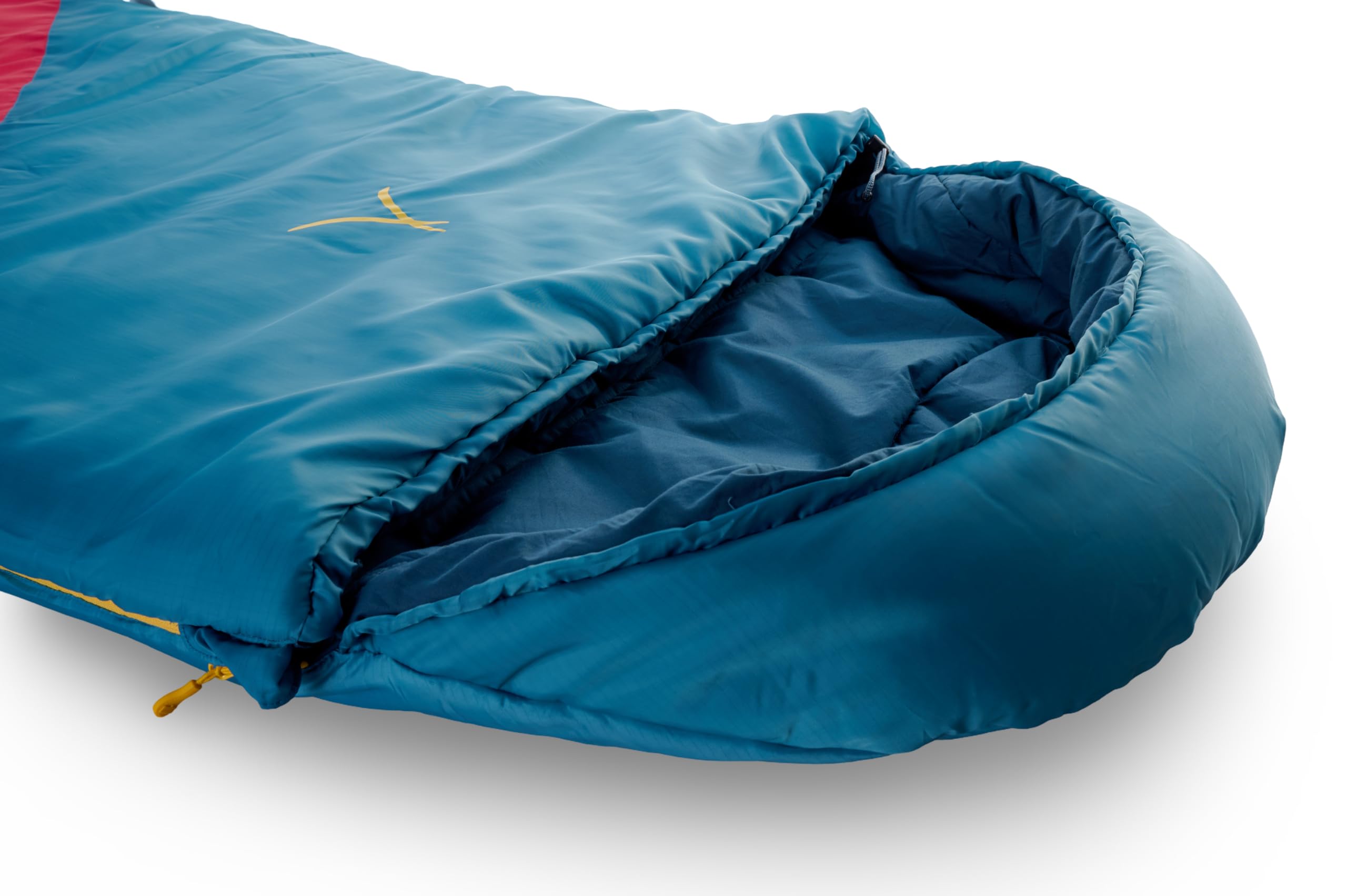 GRAND CANYON UTAH 190 – Sac de Couchage Couverture Coton Biologique – Sac de Couchage -3 Degrés Chaud – Complete Zip Comme Couverture – 2000 g