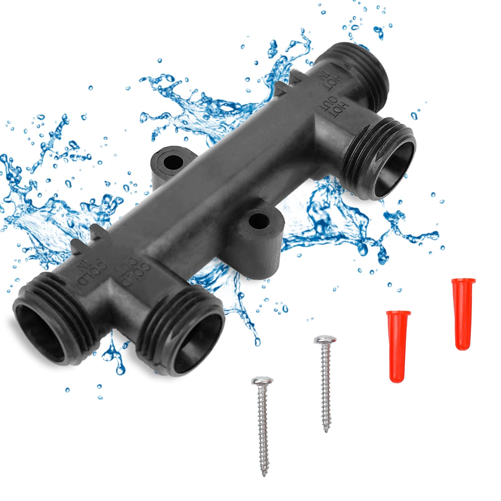 367010 Replacement Sensor Valve - 4.5 Inch Hot Water Recirculating Pump Valve Compatible With Instant Hot Water Circulation Systems