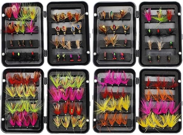 3224 Piece Fly Fishing Flies Set for Various Seasons